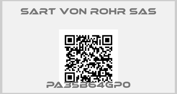 Sart Von Rohr SAS-PA35B64GP0