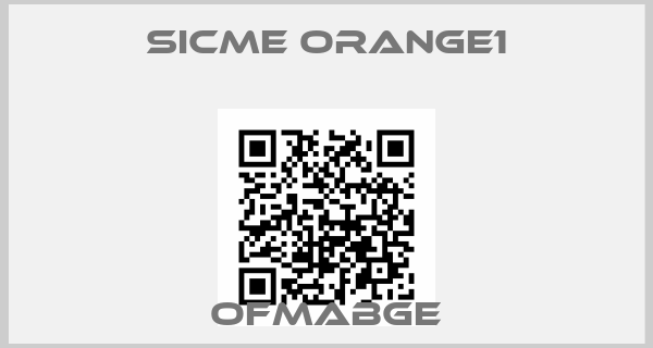 SICME ORANGE1-OFMABGE