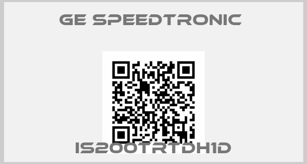 GE Speedtronic -IS200TRTDH1D