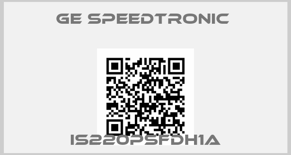 GE Speedtronic -IS220PSFDH1A