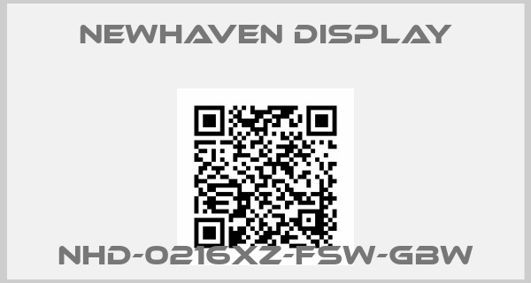 Newhaven Display-NHD-0216XZ-FSW-GBW