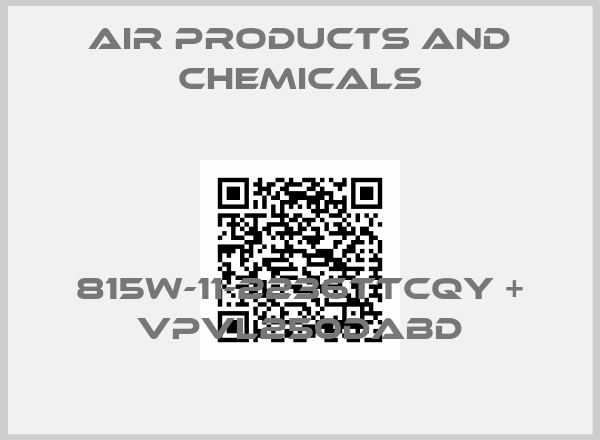 Air Products and Chemicals-815W-11-2236TTCQY + VPVL250DABD