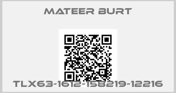 MATEER BURT-TLX63-1612-158219-12216