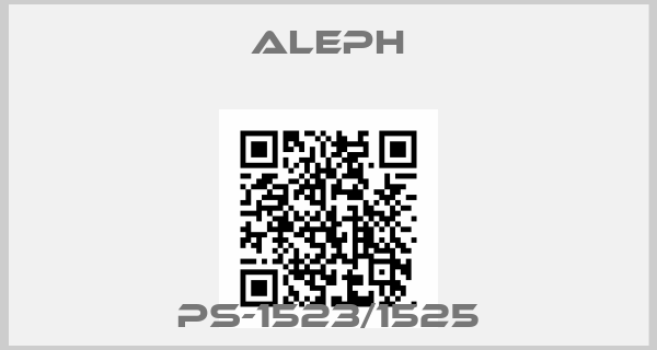 ALEPH-PS-1523/1525