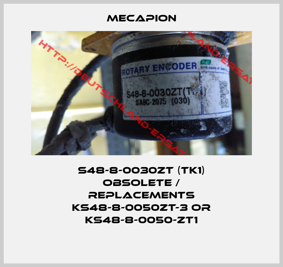 Mecapion-S48-8-0030ZT (TK1) obsolete / replacements KS48-8-0050ZT-3 or KS48-8-0050-ZT1