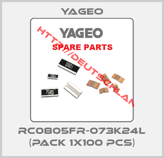 Yageo-RC0805FR-073K24L (pack 1x100 pcs)