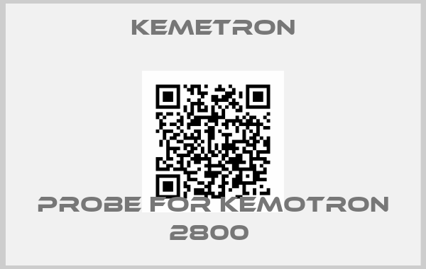 Kemetron-PROBE FOR KEMOTRON 2800 