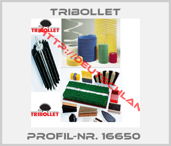 TRIBOLLET-PROFIL-NR. 16650 