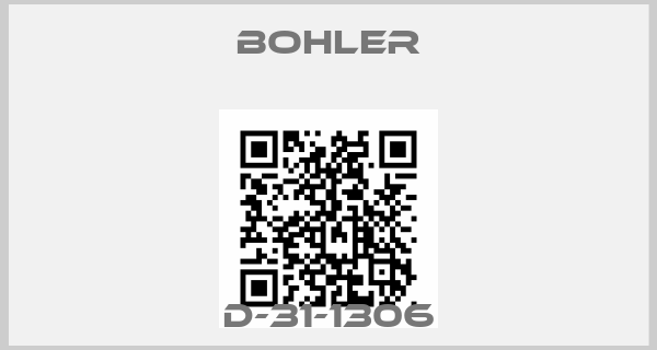 BOHLER-D-31-1306