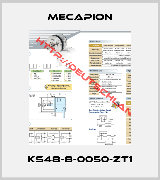 Mecapion-KS48-8-0050-ZT1