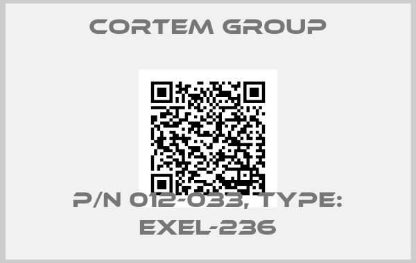CORTEM GROUP-P/N 012-033, Type: EXEL-236