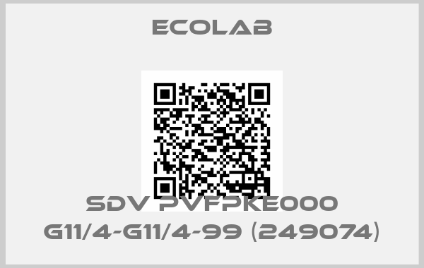 Ecolab-SDV PVFPKE000 G11/4-G11/4-99 (249074)