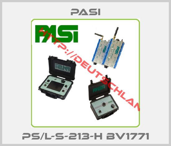 PASI.-PS/L-S-213-H BV1771