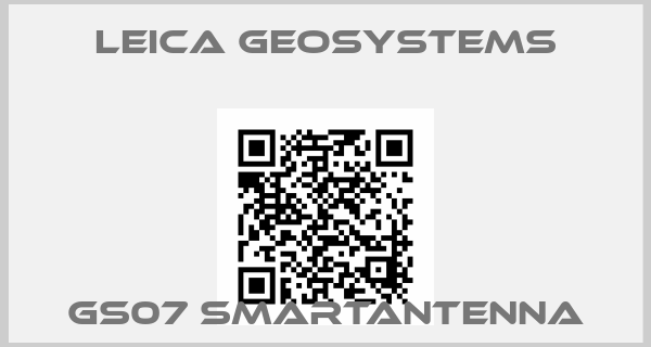 Leica Geosystems-GS07 SmartAntenna