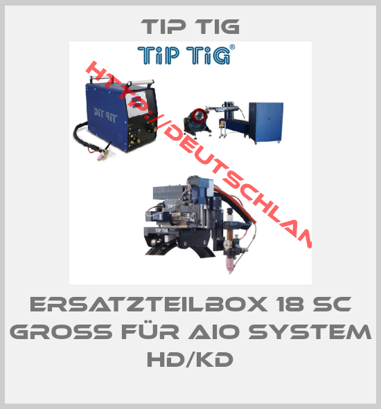 TIP TIG-Ersatzteilbox 18 SC groß für AiO System HD/KD