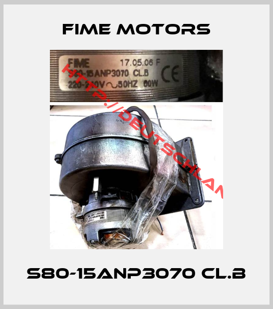 Fime Motors-S80-15ANP3070 CL.B