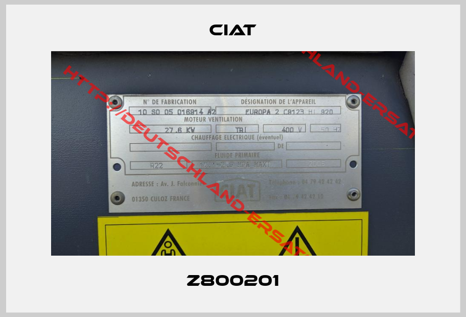 Ciat-Z800201