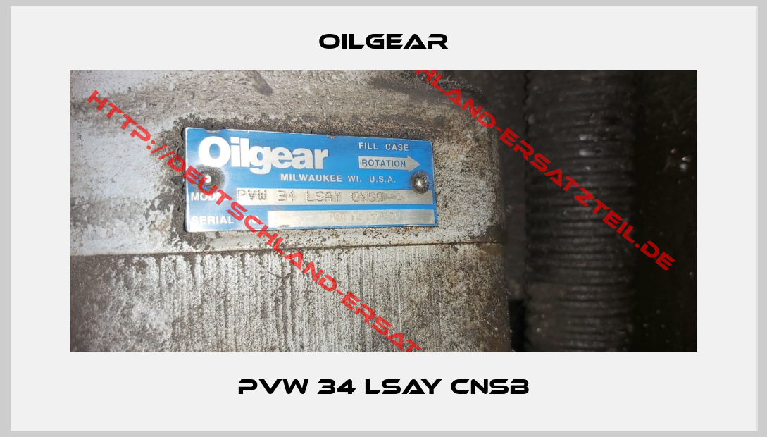 Oilgear-PVW 34 LSAY CNSB