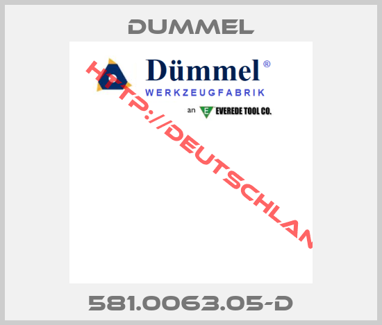 Dummel-581.0063.05-D