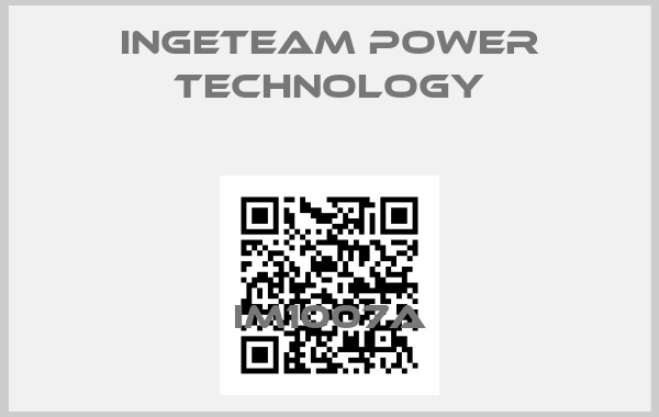Ingeteam Power Technology-IM1007A