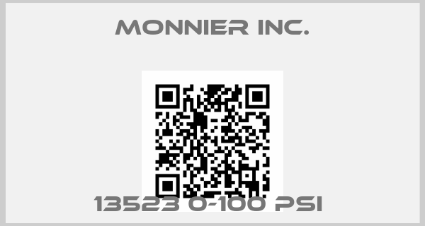 Monnier Inc.-13523 0-100 PSI 