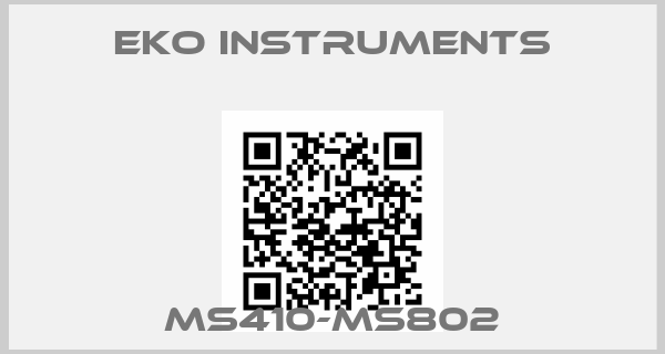 EKO Instruments-MS410-MS802