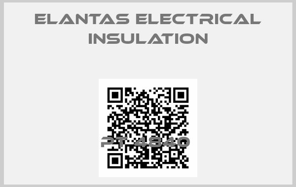 ELANTAS Electrical Insulation-PT 4840 