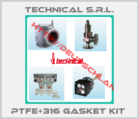 Technical S.r.l.-PTFE+316 GASKET KIT 