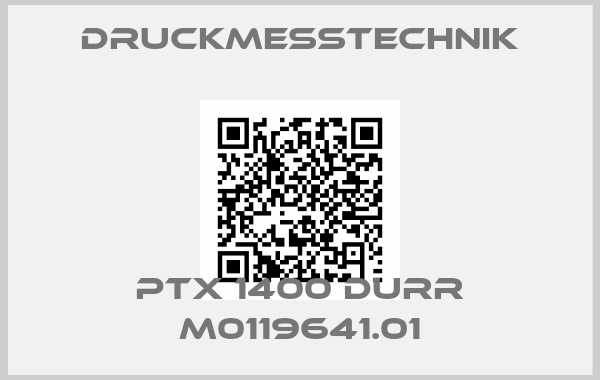 Druckmesstechnik-PTX 1400 DURR M0119641.01