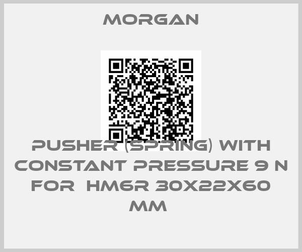 Morgan-PUSHER (SPRING) WITH CONSTANT PRESSURE 9 N  FOR  HM6R 30X22X60 MM 