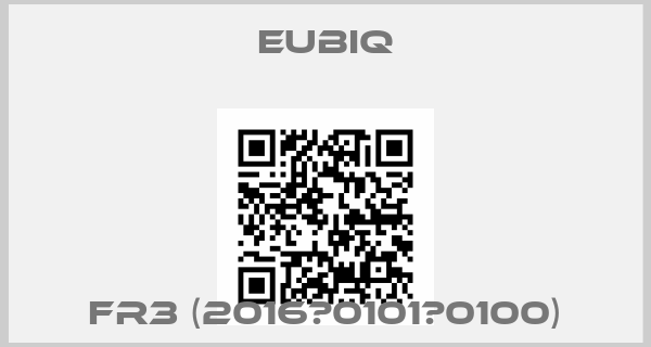 EUBIQ-FR3 (2016‐0101‐0100)