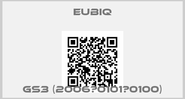 EUBIQ-GS3 (2006‐0101‐0100)