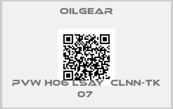 Oilgear-PVW H06 LSAY  CLNN-TK 07 
