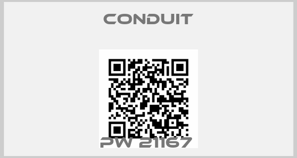 Conduit-PW 21167 