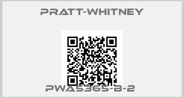Pratt-Whitney-PWA5365-B-2 