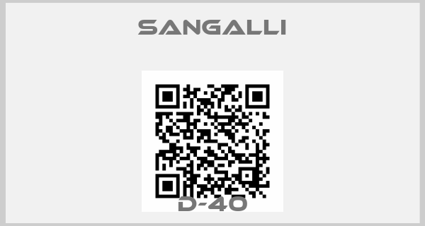 SANGALLI-D-40