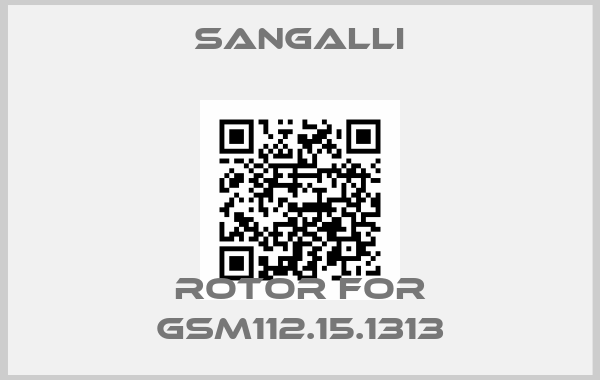 SANGALLI-Rotor for GSM112.15.1313