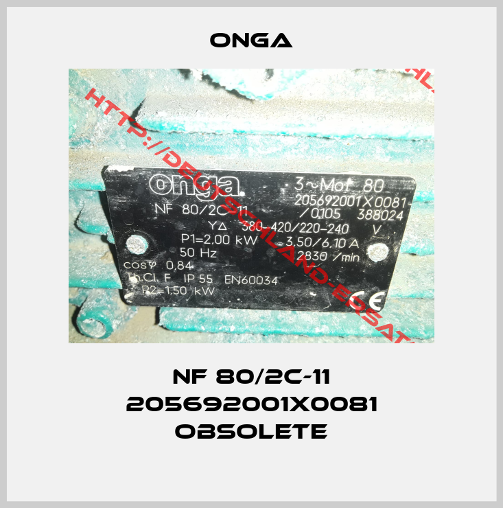onga-NF 80/2C-11 205692001X0081 obsolete