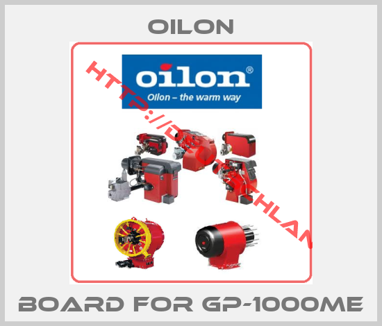 Oilon-board for GP-1000ME