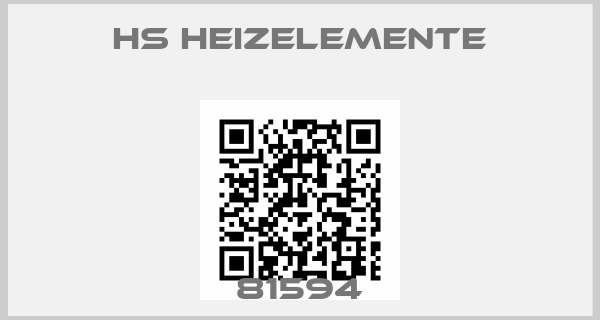 HS HEIZELEMENTE-81594