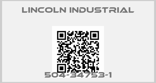 Lincoln industrial-504-34753-1