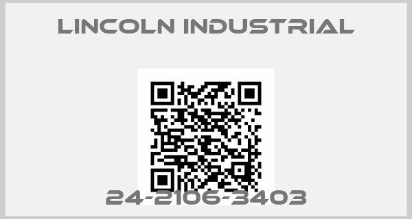 Lincoln industrial-24-2106-3403