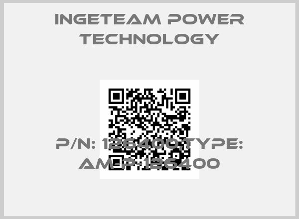 Ingeteam Power Technology-P/N: 126400,Type: AM-P-126400