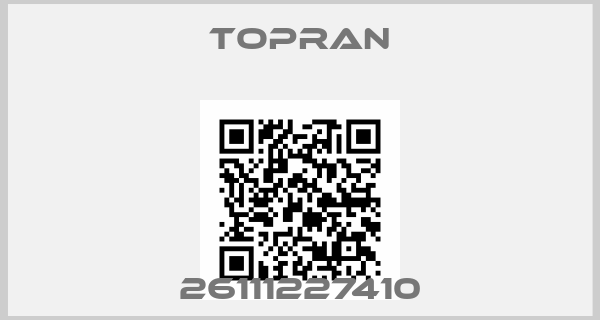 TOPRAN-26111227410