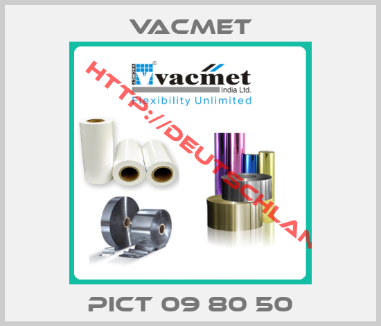 Vacmet-PICT 09 80 50