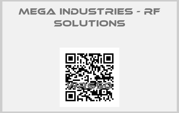 MEGA Industries - RF Solutions-WR650