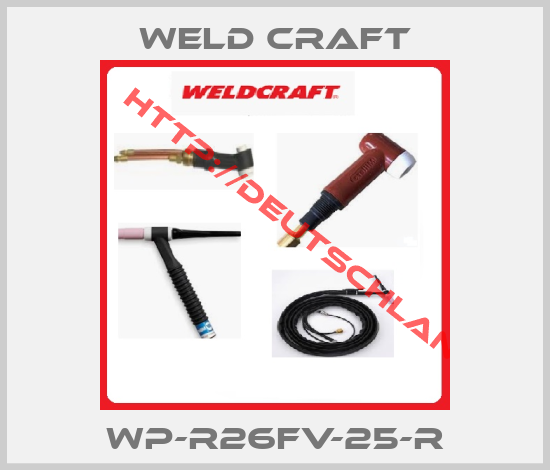 WELD CRAFT-WP-R26FV-25-R