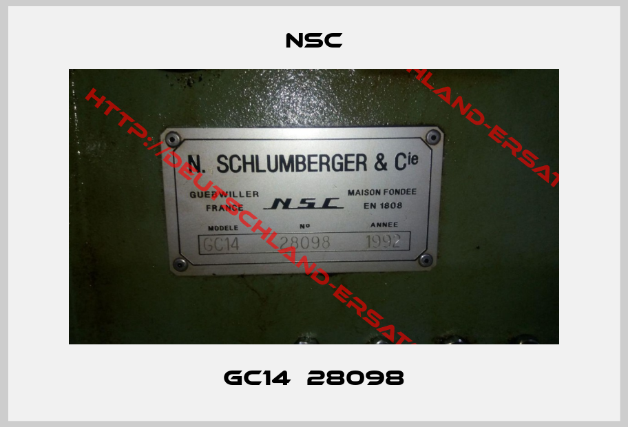 NSC-GC14  28098