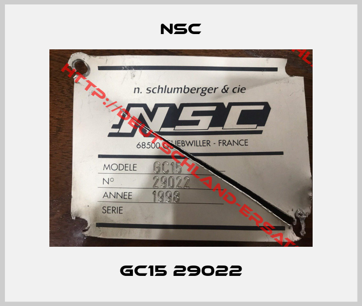 NSC-GC15 29022