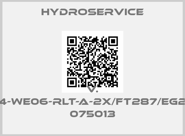 Hydroservice-V. Z4-WE06-RLT-A-2X/FT287/EG24 075013
